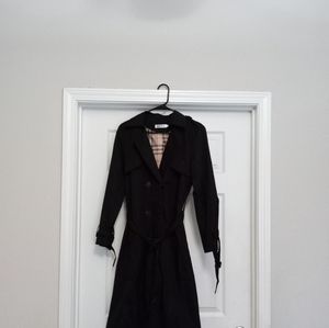 BLK all weather coat very light weight brand new size medium